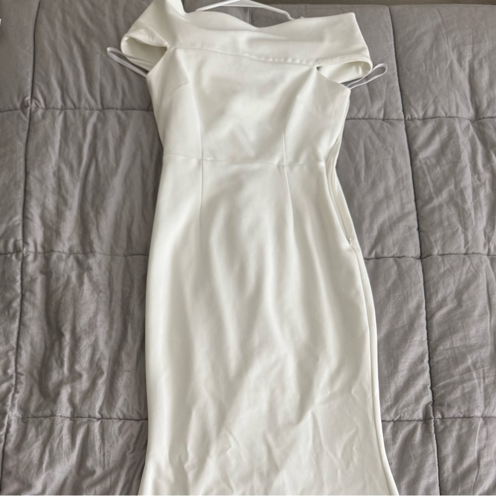 Katie May Strapless White Wedding Gown